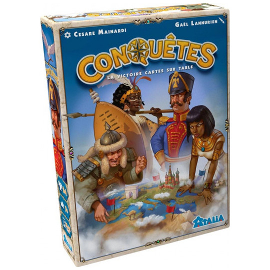 Boite du jeu Conquêtes