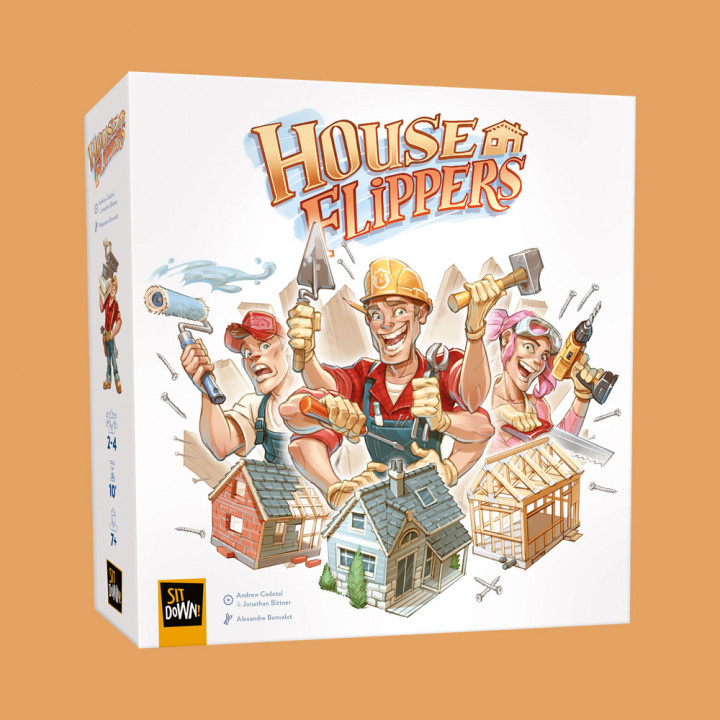 boite du jeu House Flippers