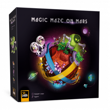 Boite du jeu Magic Maze on Mars