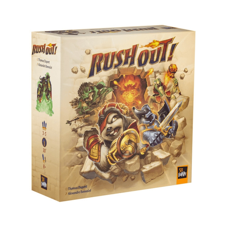 Boite du jeu Rush Out !