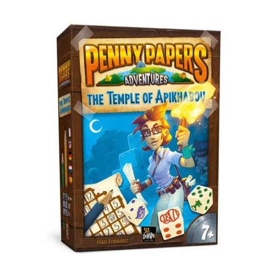 Boite du jeu Penny Papers Adventures :  The temple of Apithebou