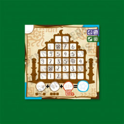 Carte du jeu Penny Papers Adventures :  The temple of Apithebou