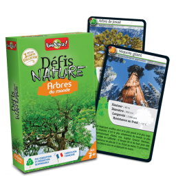 exemple de cartes du jeu Défis Nature Arbres du monde