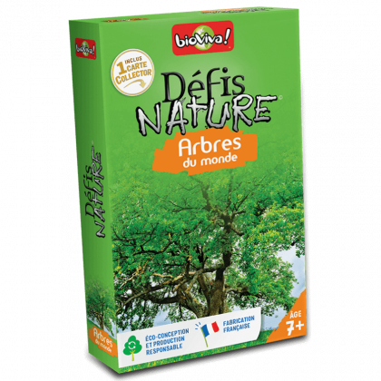 Boite du jeu Défis Nature Arbres du monde