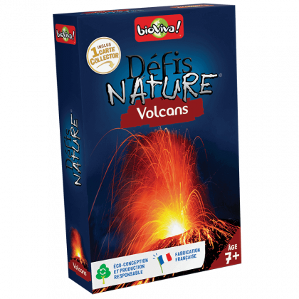 boite du jeu Défis Nature Volcans
