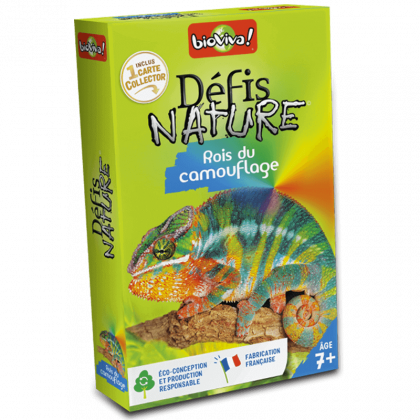 boite du jeu Défis Nature Rois du camouflage