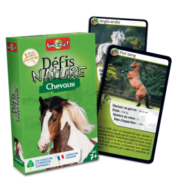 exemple de cartes Défi Nature Chevaux