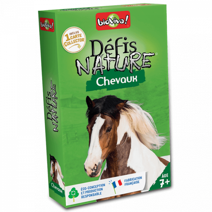 boite du jeu Défi Nature Chevaux