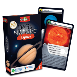 exemple de cartes du jeu Défi nature Espace