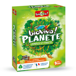 boite du jeu Bioviva Planète Jungles et Forêts