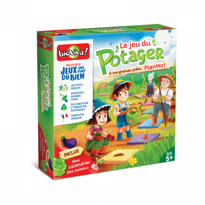 boite du jeu Le jeu du potager