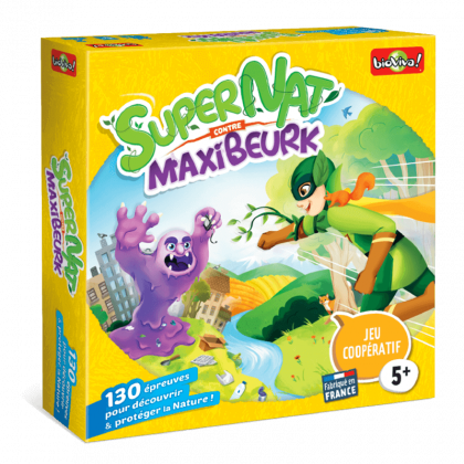 boite du jeu SuperNat'contre Maxibeurk