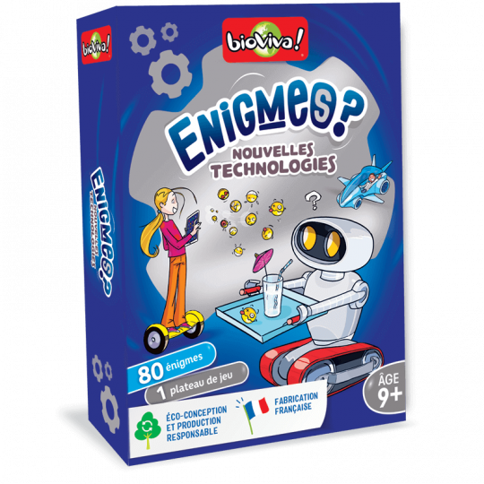 boite du jeu Enigmes ? Nouvelles technologies