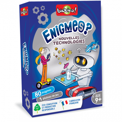 boite du jeu Enigmes ? Nouvelles technologies