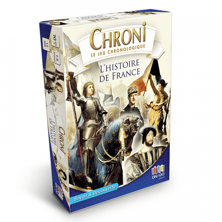 Boite du jeu Chroni L'histoire de France