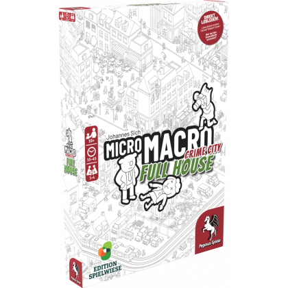 Boite du jeu Micro Macro Crime City Full House