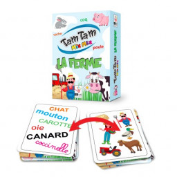 Principe du jeu Tam Tam "La ferme"