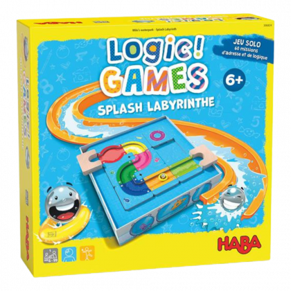 boite du jeu Logic ! Games Splash Labyrinthe