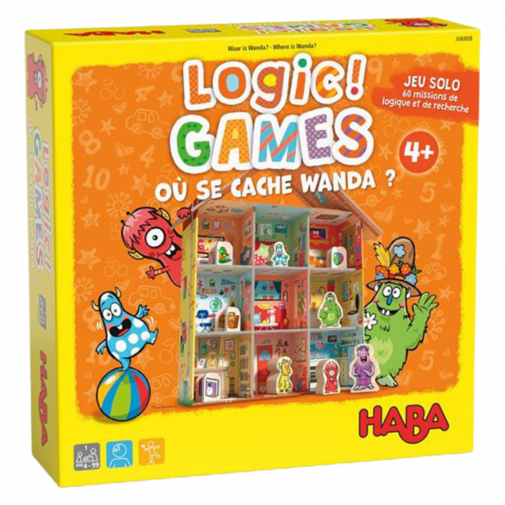 boite du jeu Logic ! Games Où se cache Wanda ?