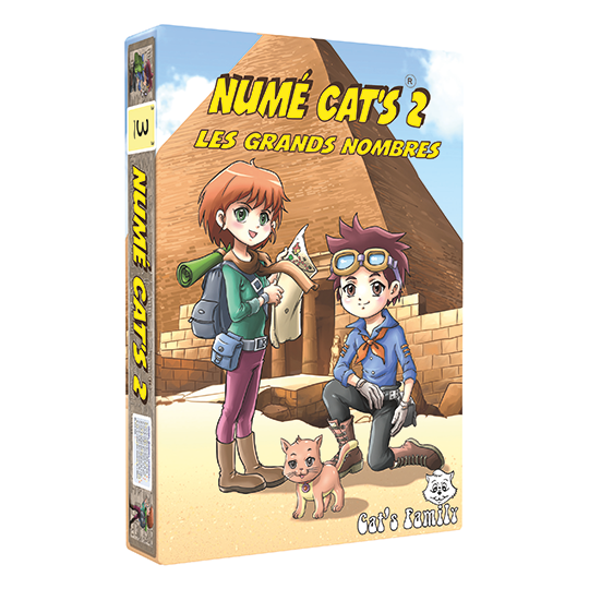 boite du jeu Numé Cat's Les Grands Nombres