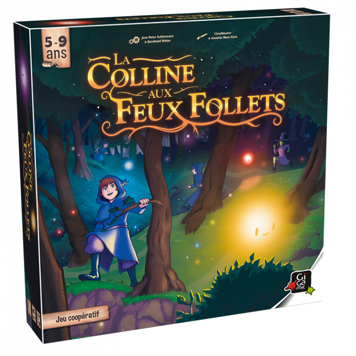 boite du jeu La Colline aux Feux Follets