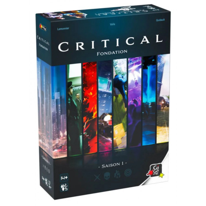 boite du jeu Critical Fondation