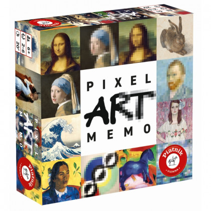 Boite du jeu Pixel Art Mémo