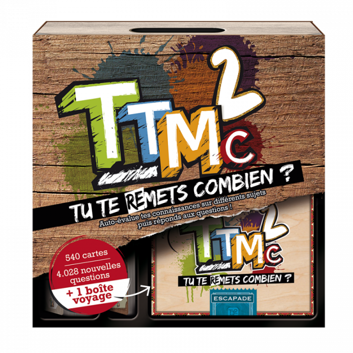 Boite du jeu TTMC 2 Tu Te Remets Combien ?