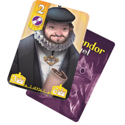 Exemple de cartes du jeu Splendor Duel