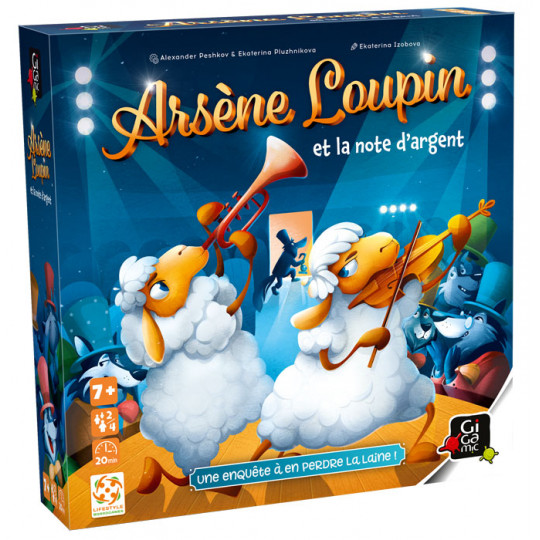 Boite du jeu Arsène Loupin