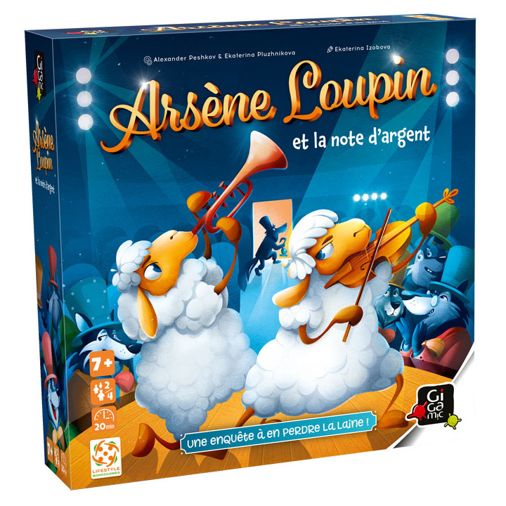 Boite du jeu Arsène Loupin