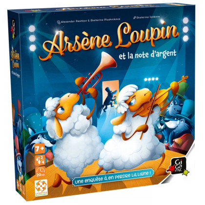 Boite du jeu Arsène Loupin