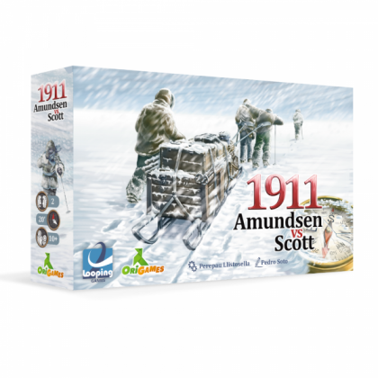 Boite du jeu de société 1911 Amundsen vs Scott
