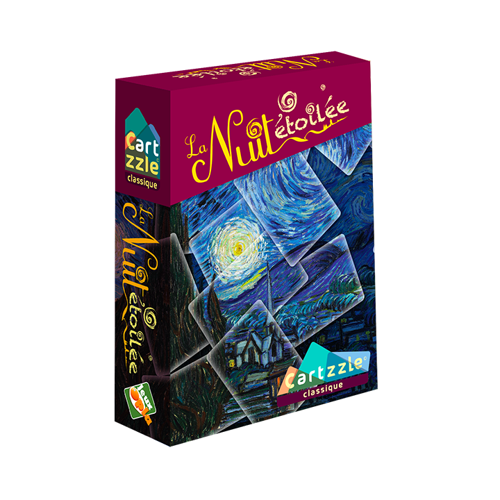 Boite du jeu Cartzzle La Nuit Etoilée