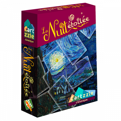 Boite du jeu Cartzzle La Nuit Etoilée