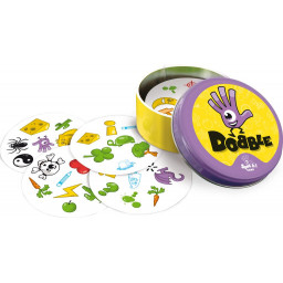 Boite de jeu ouverte de Dobble Classique