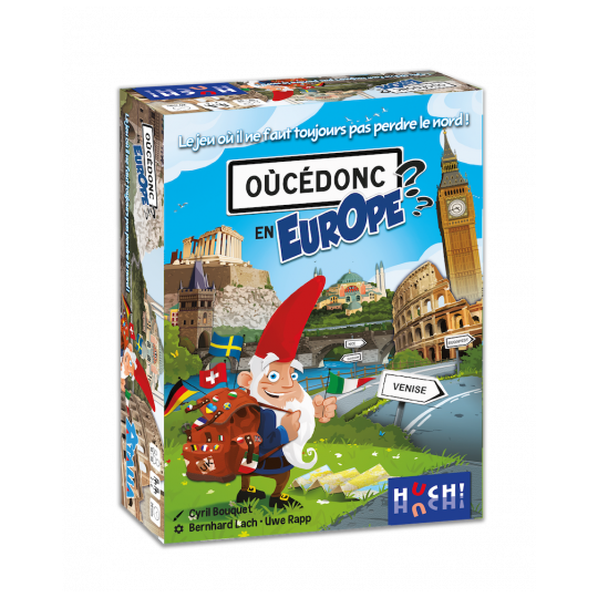 Boite du jeu Oucédonc en Europe