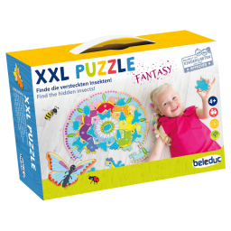 Boite du puzzle XXL Fantaisie Insectes