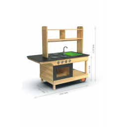 Dimensions de la Cuisine Mobile TopTrike