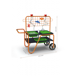 Dimensions de la Table Aquatique Mobile TopTrike