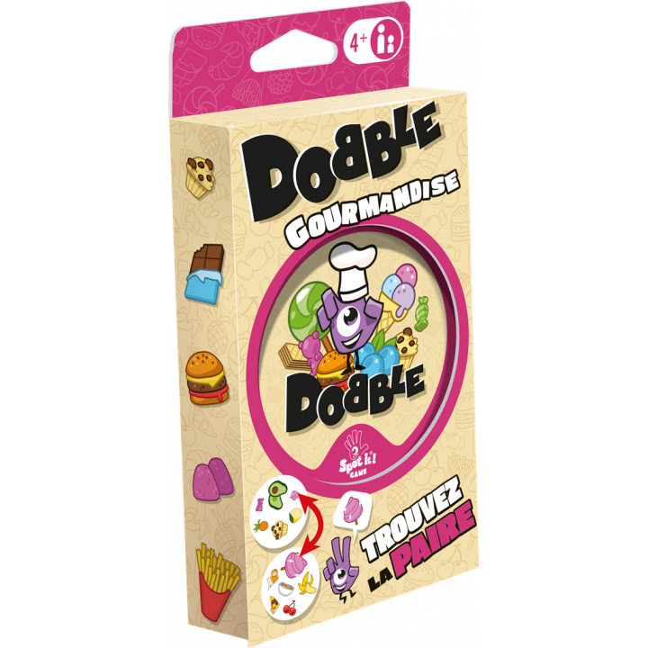 Boite du jeu Dobble Gourmandise