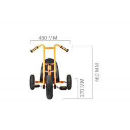 Dimensions du Chopper TopTrike