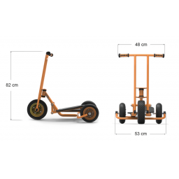 Dimensions du Step'N Roll Grand Modèle