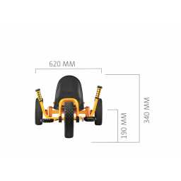 Dimensions du Rider TopTrike