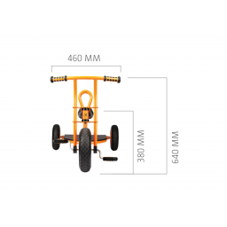 Dimensions du Taxi TopTrike