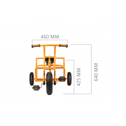 Dimensions du Pillion Taxi TopTrike