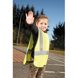 Enfant portant le Gilet de Sécurité TopTrike