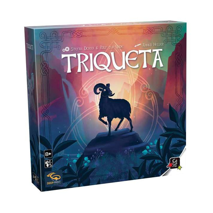 Boite du jeu Triqueta