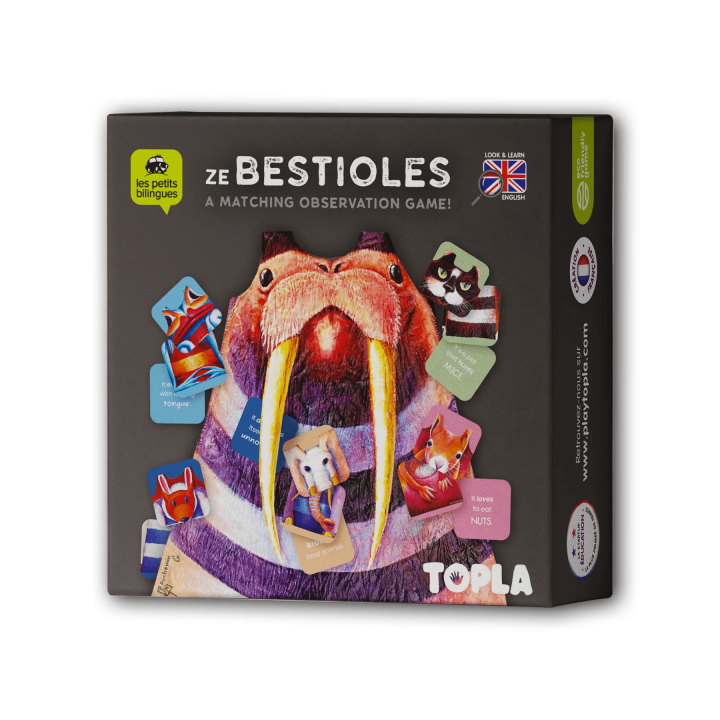 boite du jeu Ze Bestioles