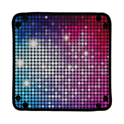 Piste de dés : Disco Dots à plat